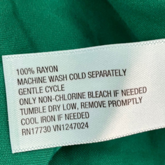 Knox Rose Green Ombré Tiered Midi Dress A-Line Halter Tie Back Women's size XXL - Picture 16 of 16